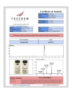 Tesamorelin (5mg / 10mg)(10 vials) - Image 2