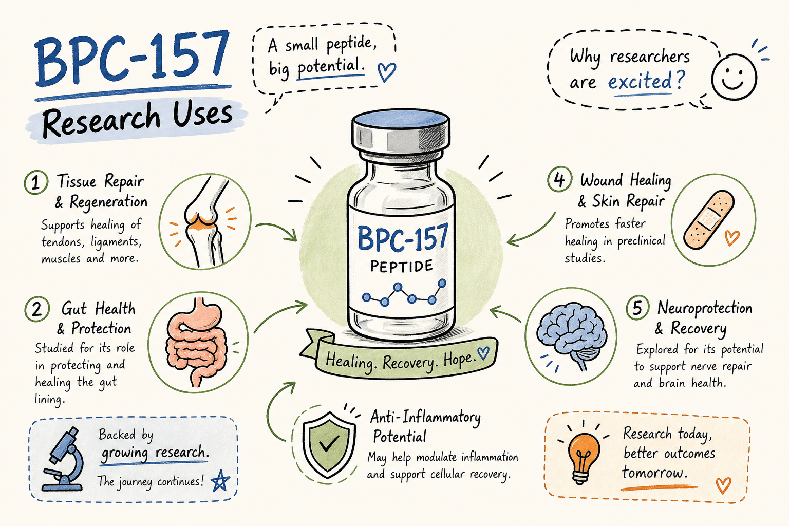 bpc 157 for nerve repair Top Research Uses of BPC-157 Peptide Explained